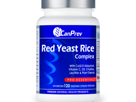 CanPrev Red Yeast Rice Complex 120 Vegetarian Capsules Online Hot Sale