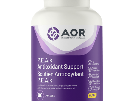 AOR P.E.A.k Antioxidant Support 90 Capsules Fashion