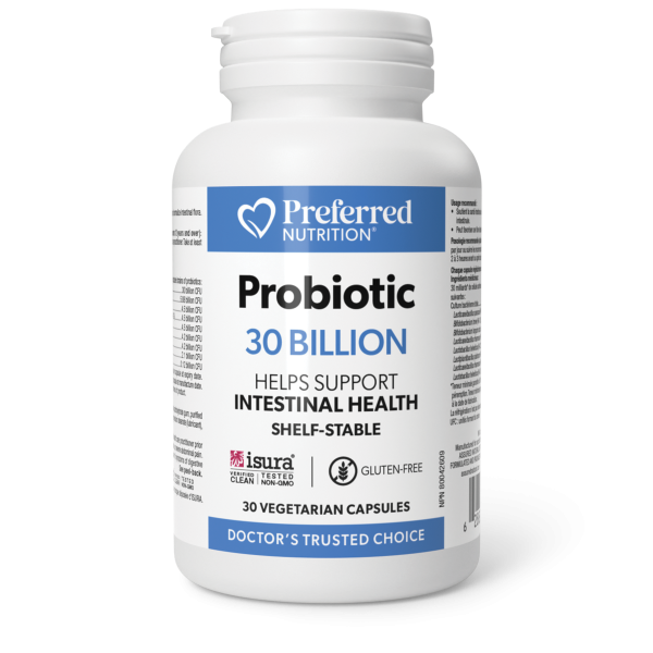 Preferred Nutrition Probiotic 30 Billion 30 Vegetarian Capsules Sale