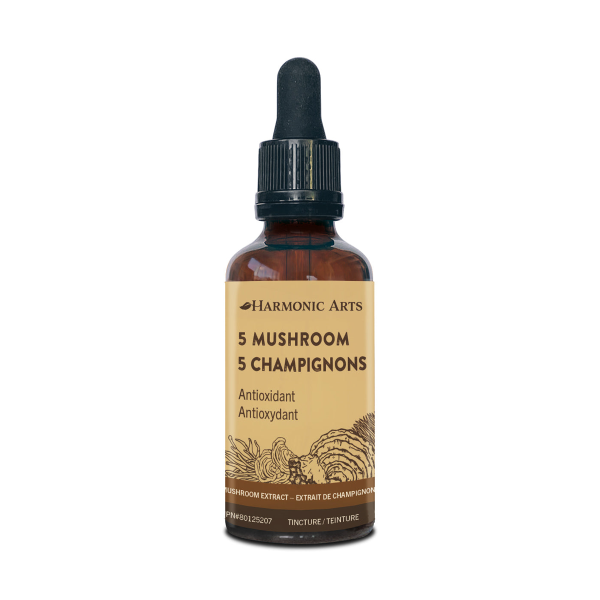 Harmonic Arts 5 Mushroom Extract Tincture 100ml Cheap