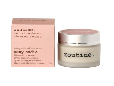 Routine Sexy Sadie Baking Soda Free Cream Deodorant 58ml Discount