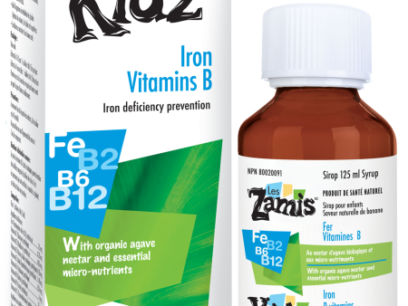 Distripharm Kidz Iron Vitamins B 125ml Online now