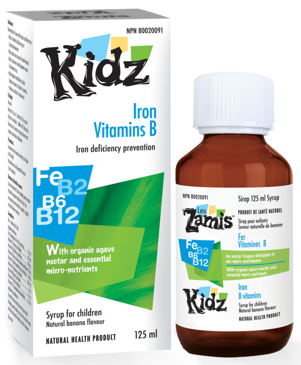 Distripharm Kidz Iron Vitamins B 125ml Online now