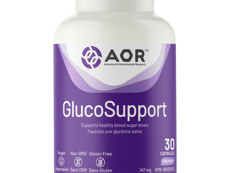 AOR GlucoSupport 30 Vegetarian Capsules Discount