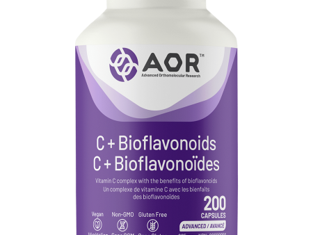 AOR C + Bioflavonoids 200 Vegetarian Capsules For Sale