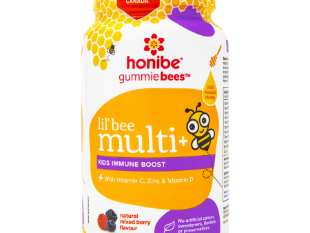 Honibe Lil  Bee Kids Multi+ Immune Boost 70 Gummies For Discount