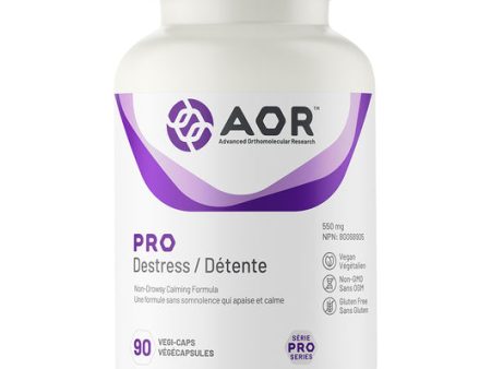 AOR PRO Destress 90 Vegetable Capsules on Sale