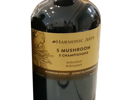 Harmonic Arts 5 Mushroom Extract Tincture 500ml For Discount