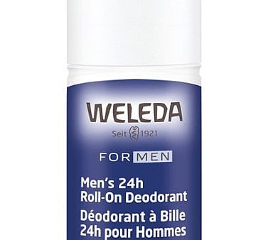 Weleda Men s 24h Roll-On Deodorant 50ml Fashion