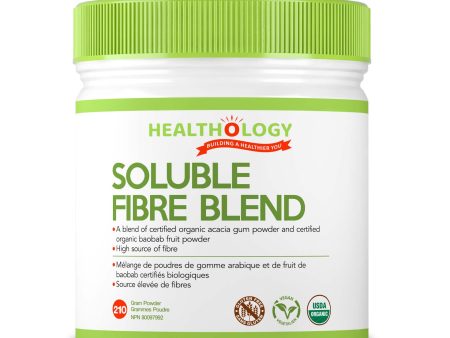 Healthology Soluble Fibre Blend 210g Powder Supply