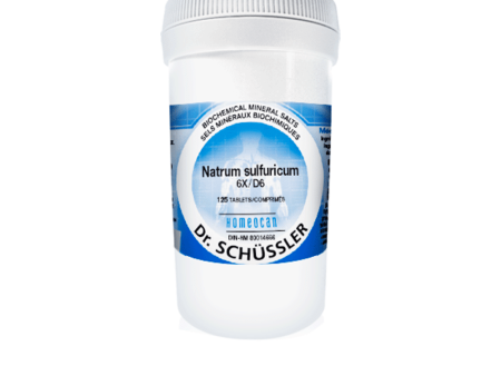 Homeocan Dr. Schussler Natrum Sulfuricum 6X 125 Tablets Discount