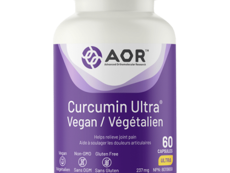 AOR Curcumin Ultra Vegan 60 Vegetarian Capsules Fashion