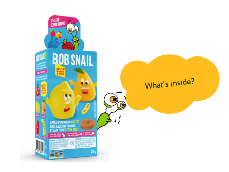 Bob Snail Apple-Pear Roll & Toy 20g Online now