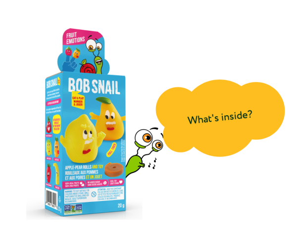 Bob Snail Apple-Pear Roll & Toy 20g Online now