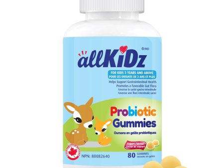 AllKidz Probiotic Gummies 80 Gummies Online