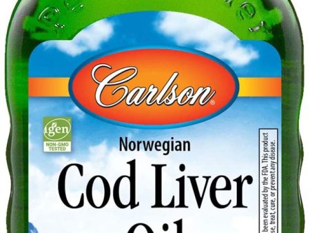 Carlson Norwegian Cod Liver Oil Unflavoured 250ml For Discount