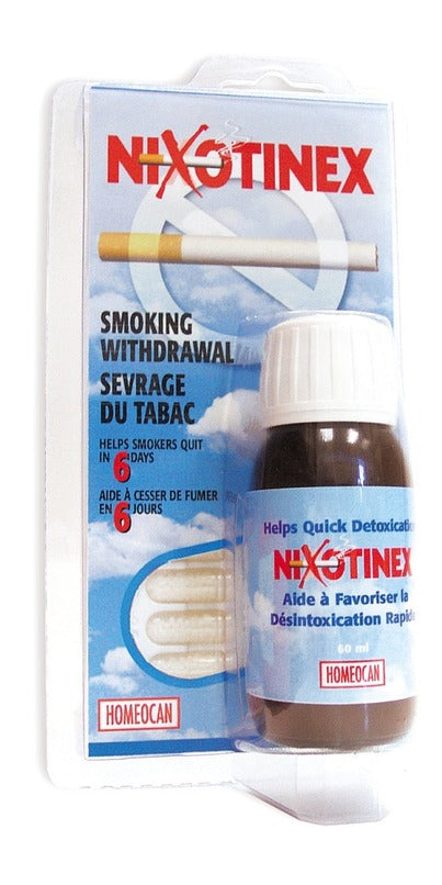 Homeocan Nixotinex Smoking Withdrawal 60mL Hot on Sale