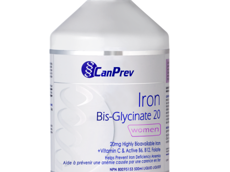 CanPrev Iron BisGlycinate 20 500ml Online now