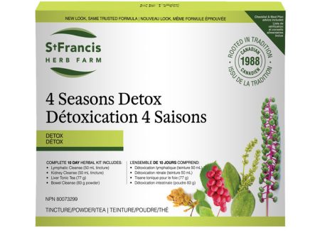 St. Francis 4 Seasons Detox Kit For Sale