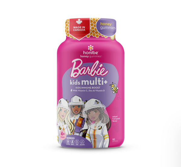 Honibe Barbie Kids Multi+ Immune Boost 60 Gummies For Sale