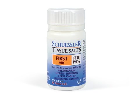 M&P Schuessler Tissue Salts #4 Ferr Phos First Aid 125 Tablets Discount