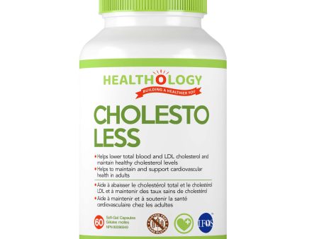 Healthology Cholesto-Less 60 Softgel Capsules on Sale