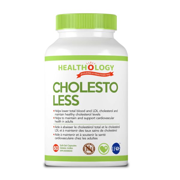 Healthology Cholesto-Less 60 Softgel Capsules on Sale