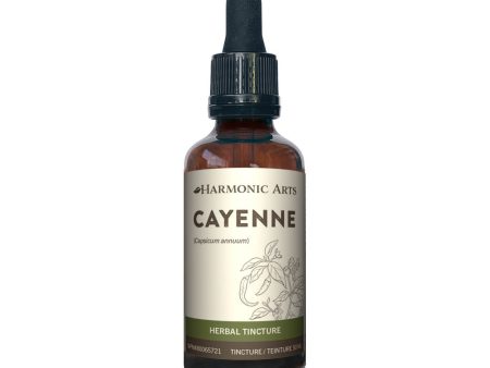 Harmonic Arts Organic Cayenne Tincture 50ml Discount