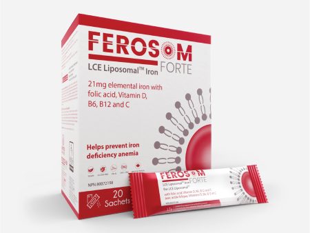 Ferosom Forte Liposomal Iron 20 Sachets For Sale