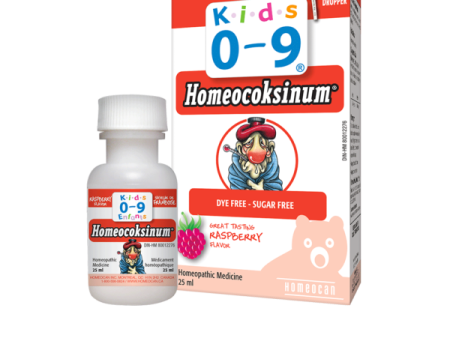 Homeocan Homeocoksinum Kids 0-9 25ml Raspberry on Sale