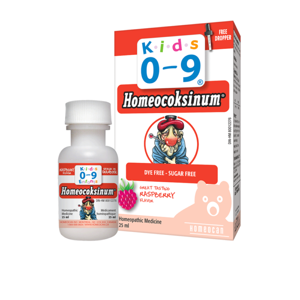 Homeocan Homeocoksinum Kids 0-9 25ml Raspberry on Sale