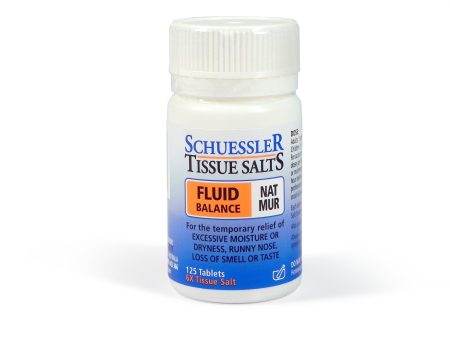 M&P Schuessler Tissue Salts #9 Nat Mur Fluid Balance 125 Tablets Online