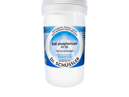 Homeocan Dr. Schussler Kali Phosphoricum 6X 125 Tablets Cheap