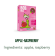 Bob Snail Fruit Rolls Apple- Raspberry 5 x 10g Rolls For Sale