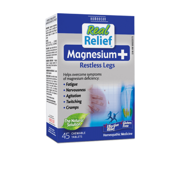 Homeocan Real Relief Magnesium + 45 Tablets Fashion