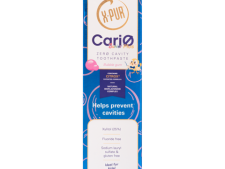 X-Pur Cario Junior Plus Toothpaste Bubblegum 100g Online Hot Sale