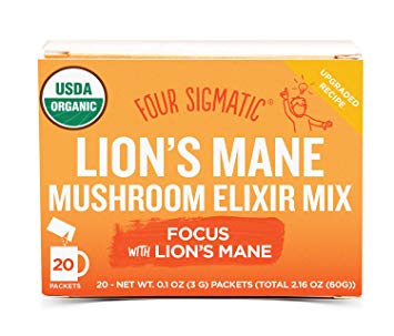 Four Sigmatic Lion s Mane Mushroom Elixir Mix 20 Packets Discount