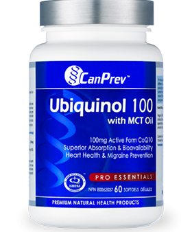 CanPrev Ubiquinol 100 with MCT 60 Softgels For Discount