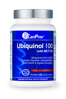 CanPrev Ubiquinol 100 with MCT 60 Softgels For Discount