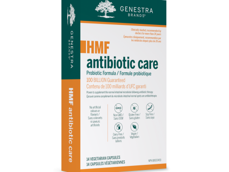 Genestra HMF Antibiotic Care 14 Vegetarian Capsules For Sale