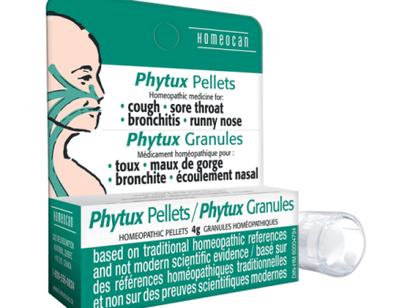 Homeocan Phytux Pellets (Cough & Cold) 4g Hot on Sale