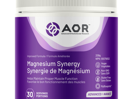 AOR Magnesium Synergy 30 Servings For Sale