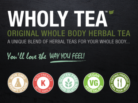 Dr. Miller s Wholy Tea Whole Body Herbal Tea 8 Tea Bags 32 Day Supply (Discontinued by Inside U) Online Hot Sale