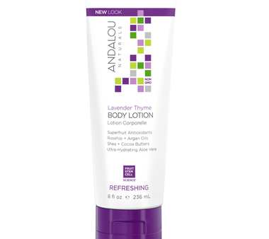 Andalou Lavender Thyme Refreshing Body Lotion 236ml Supply