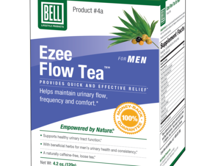 Bell Lifestyle Products #4a Herbal Prostate Tea Ezee Flow 120g Online now