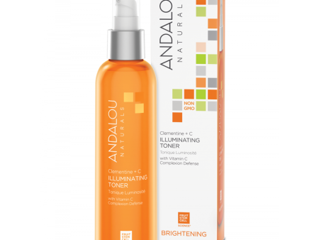 Andalou Clementine & C Illuminating Toner 178ml Supply