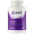 AOR L-Carnitine 500mg 120 Vegetable Capsules For Sale