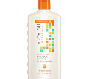 Andalou Argan Oil & Shea Shampoo 340ml For Discount