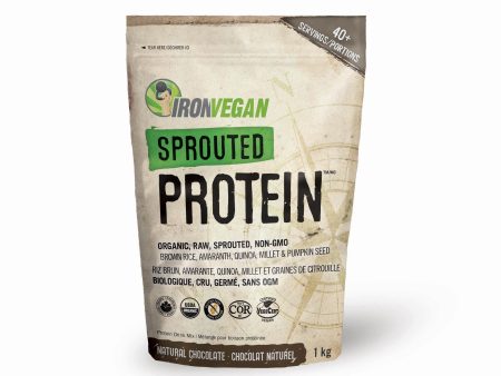 Iron Vegan Sprouted Protein Chocolate 1 Kg Discount