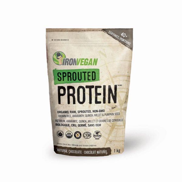 Iron Vegan Sprouted Protein Chocolate 1 Kg Discount